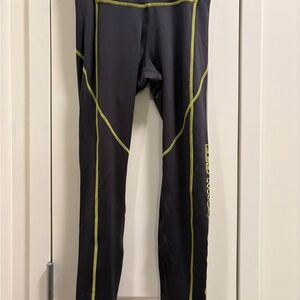 Black and Yellow Athletic Leggings